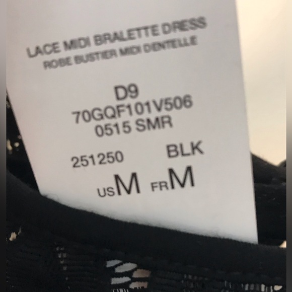 Bebe lace bralette midi dress new with tags - Picture 7 of 9